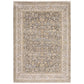7' X 10' Beige Grey Machine Woven Oriental Indoor Arean Rug
