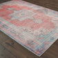 5’ x 8’ Red and Blue Oriental Area Rug