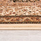 5’ x 8’ Cream and Black Decorative Area Rug
