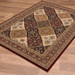 2’ x 8’ Red Decorative Diamonds Runner Rug