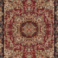 8’ x 10’ Red Royal Medallion Area Rug