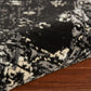 8’ x 10’ Black Medallion Oriental Area Rug